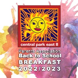 CPEII Sun Logo - Parents Association Back to School Breakfast 2022/2023